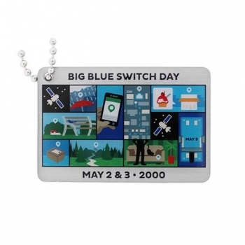 Blue Switch Travel Tag- Before and After